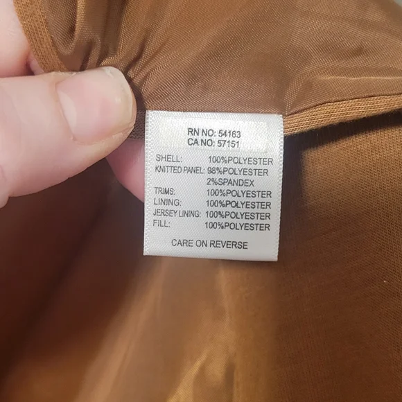 MARC NEW YORK Women's Tan Quilted Vest By Andrew Marc - Picture 9 of 10